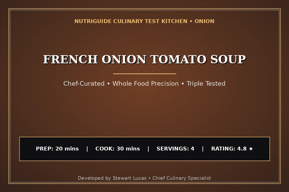 French Onion Tomato Soup