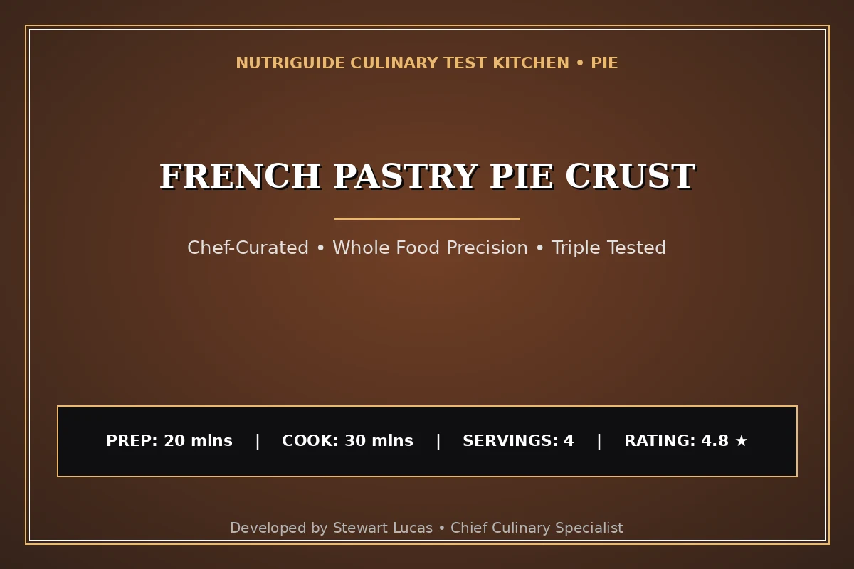 French Pastry Pie Crust