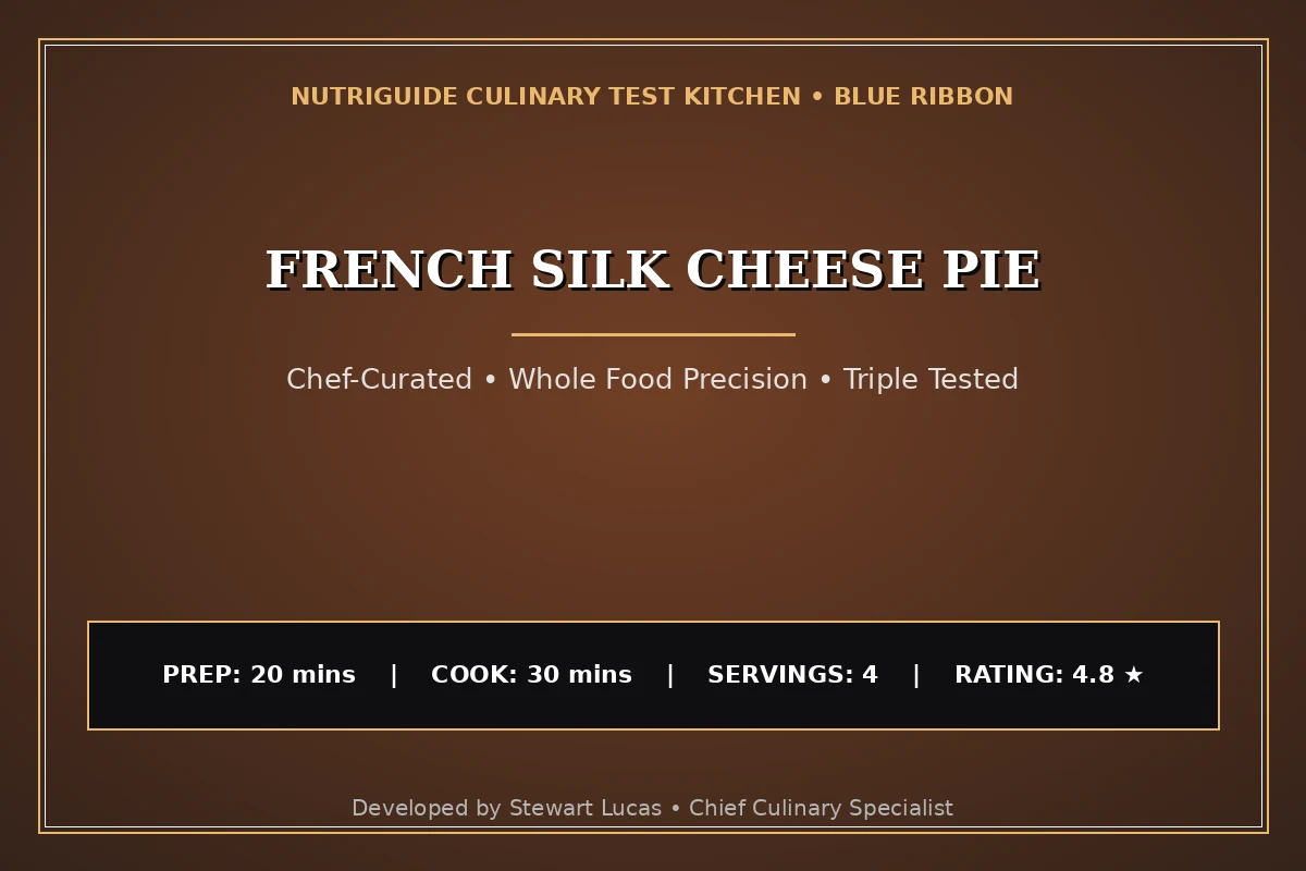 French Silk Cheese Pie