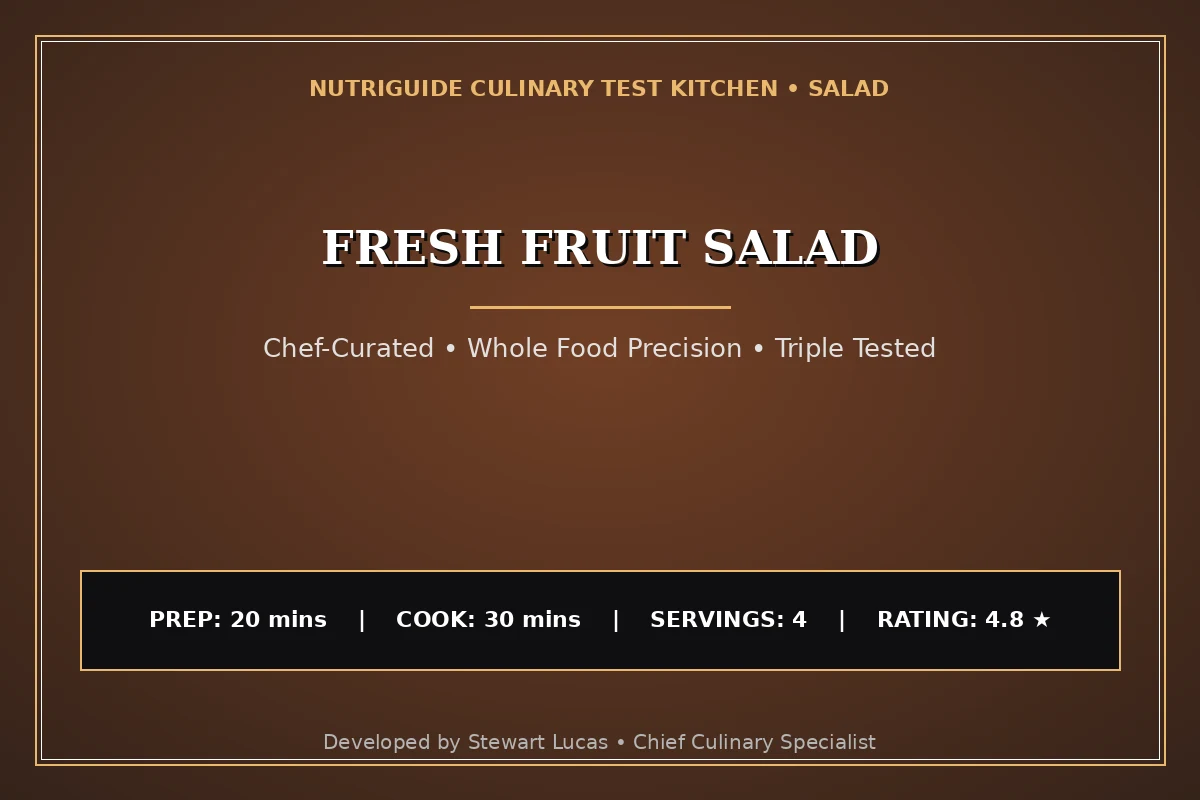 Fresh Fruit Salad