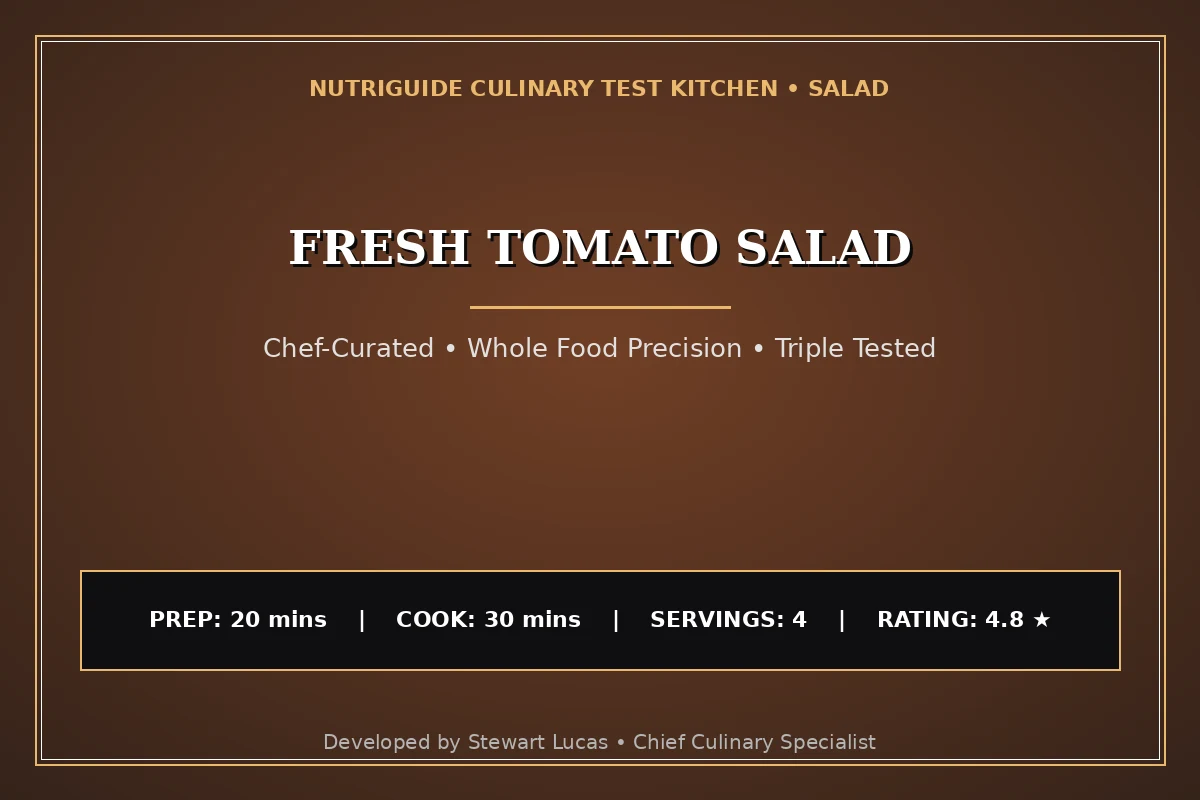 Fresh Tomato Salad