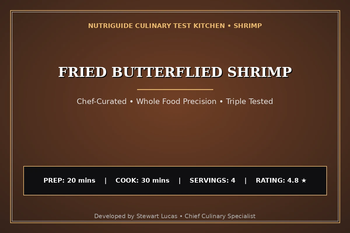 Fried Butterflied Shrimp
