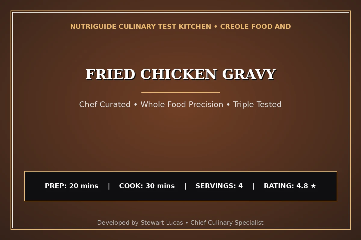 Fried Chicken Gravy