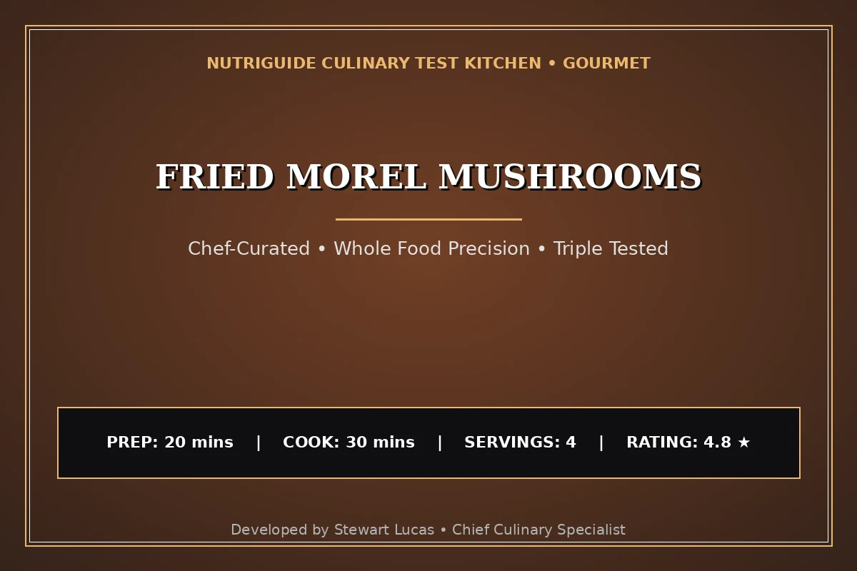 Fried Morel Mushrooms