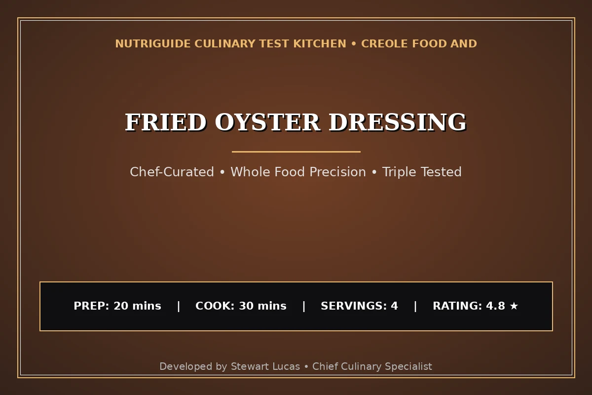 Fried Oyster Dressing