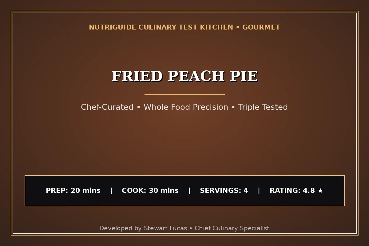 Fried Peach Pie