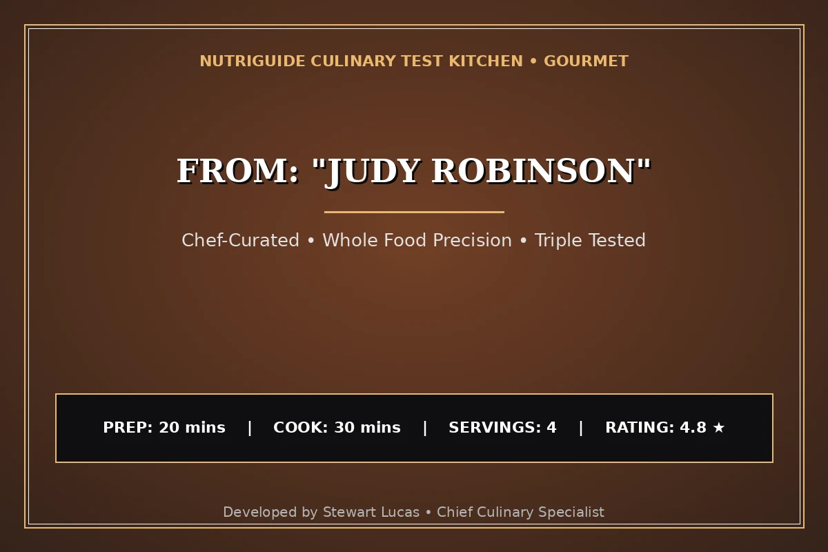 From: "Judy Robinson"
