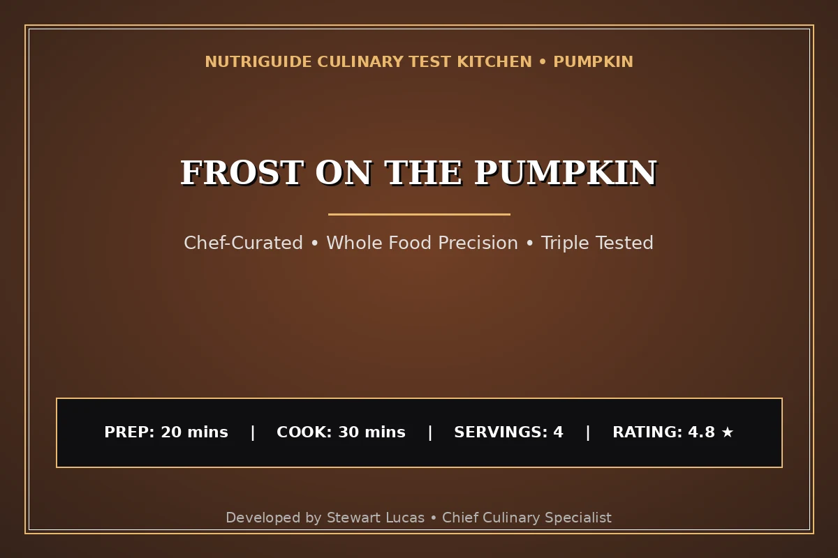 Frost On The Pumpkin