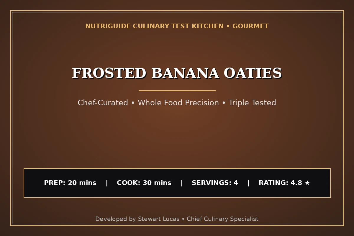 Frosted Banana Oaties