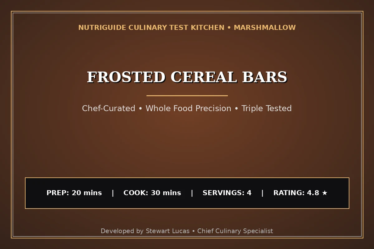 Frosted Cereal Bars