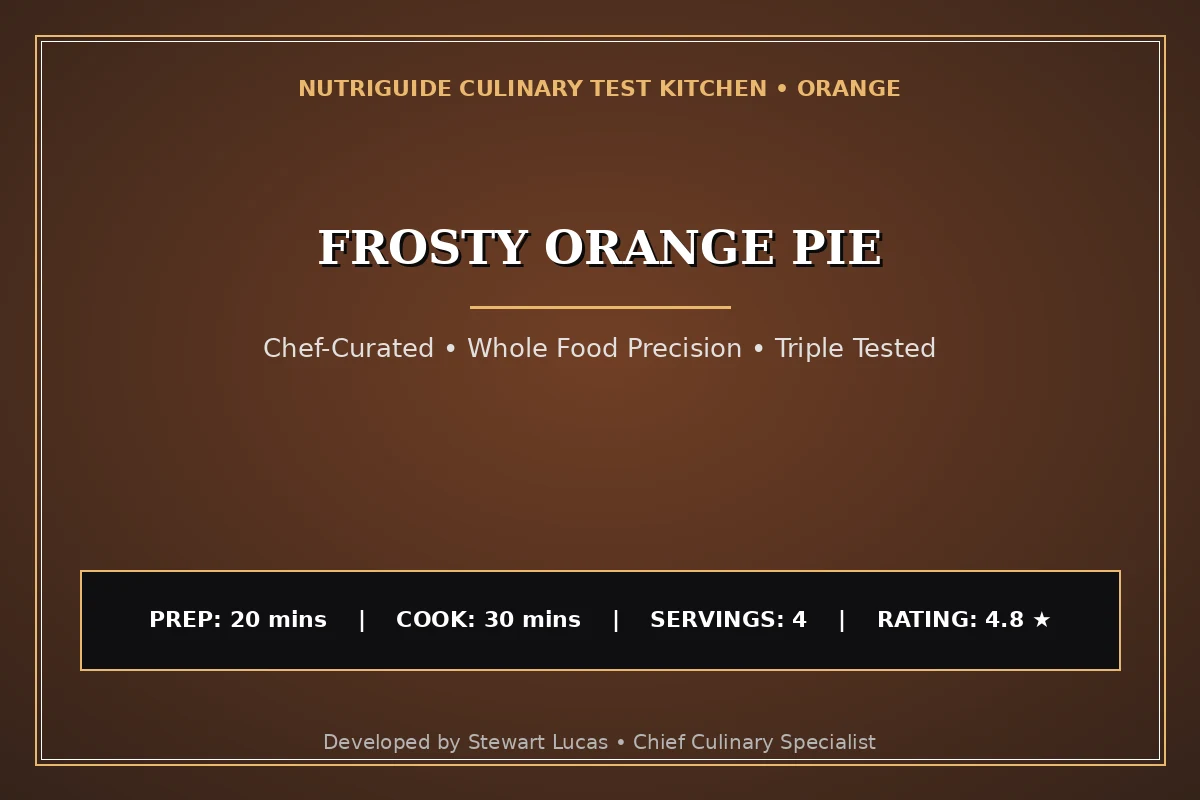 Frosty Orange Pie