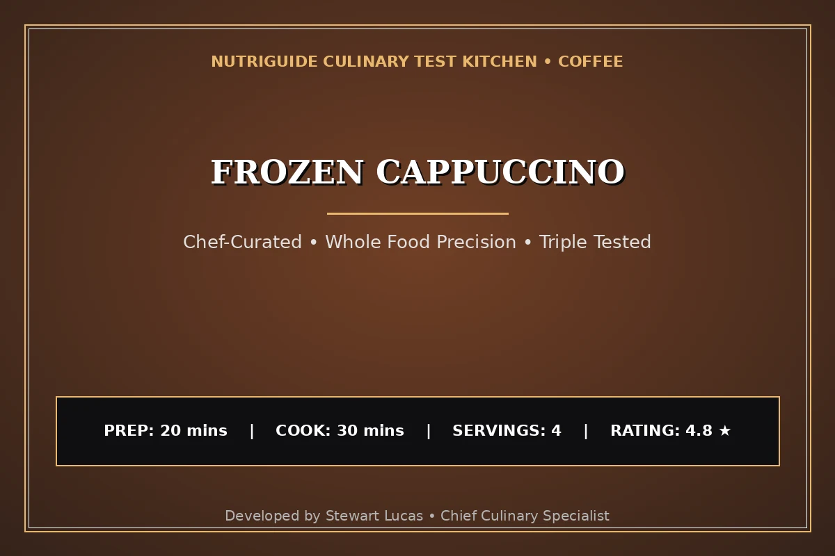 Frozen Cappuccino