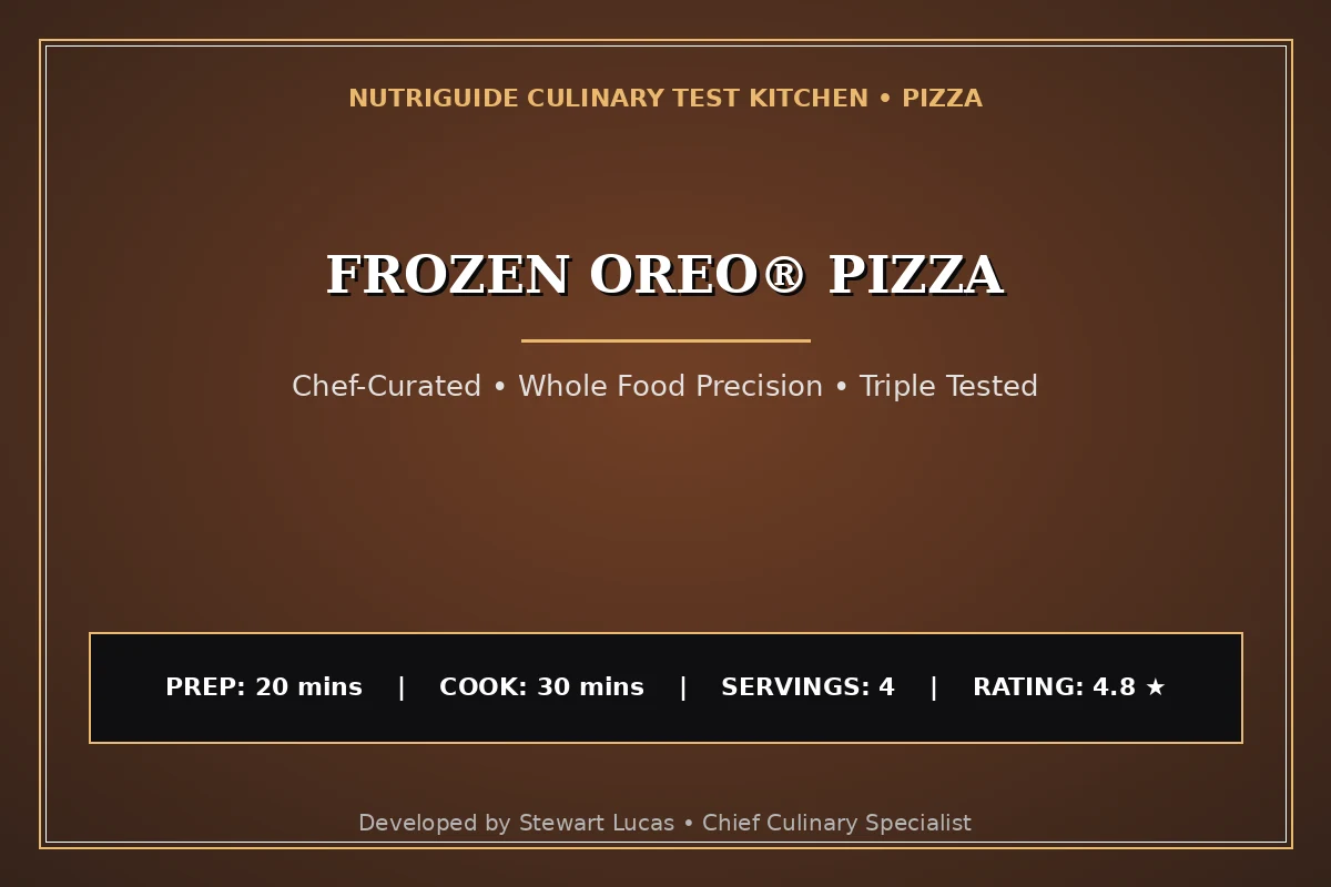 Frozen Oreo® Pizza
