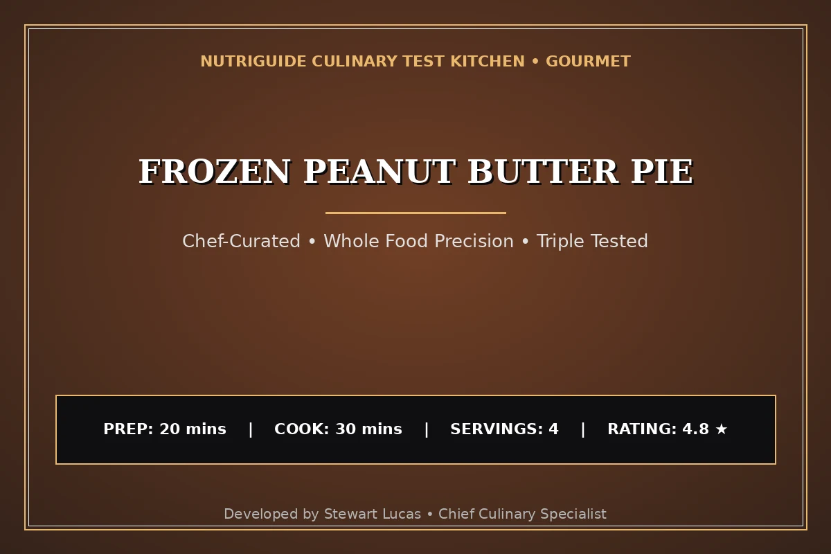 Frozen Peanut Butter Pie