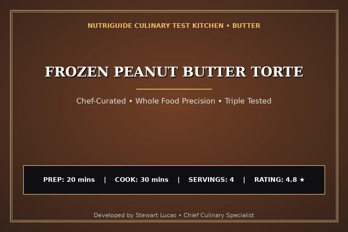 Frozen Peanut Butter Torte