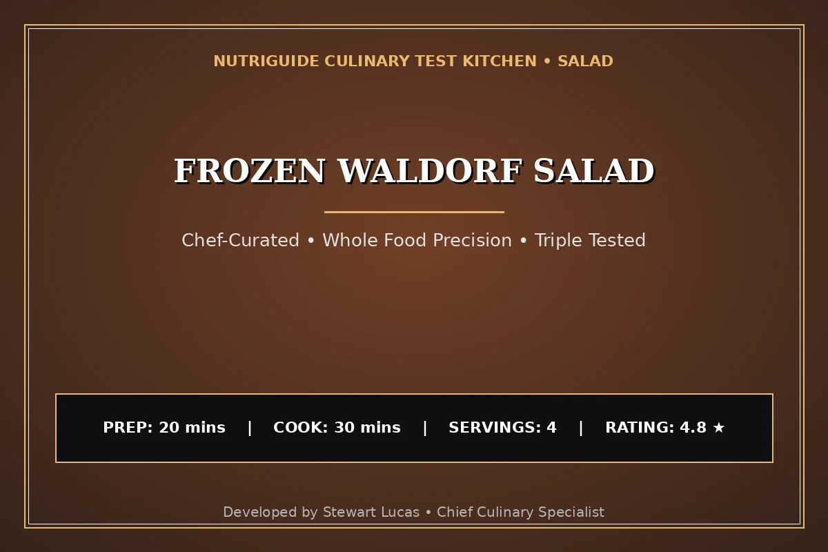 Frozen Waldorf Salad