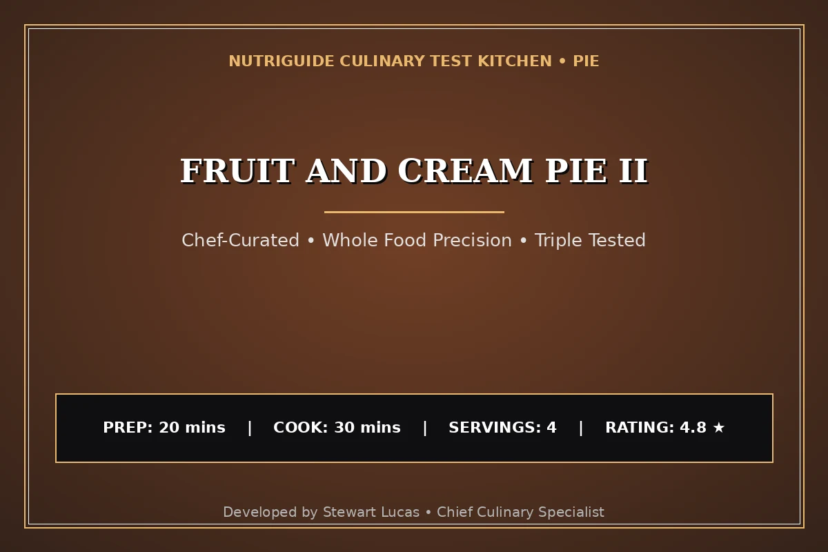 Fruit And Cream Pie Ii