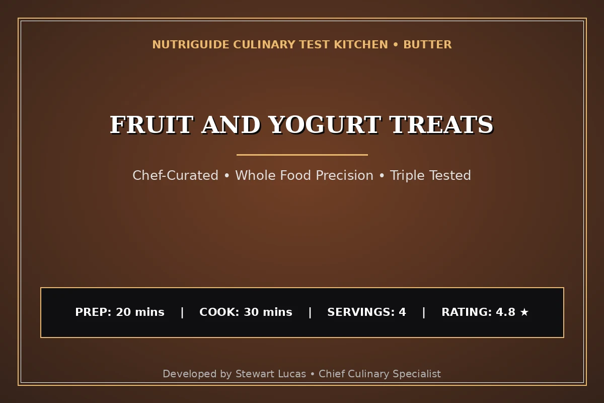 Fruit And Yogurt Treats