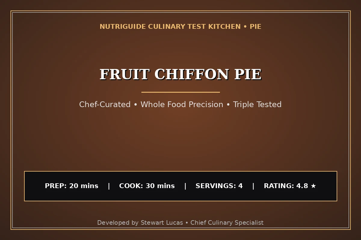 Fruit Chiffon Pie