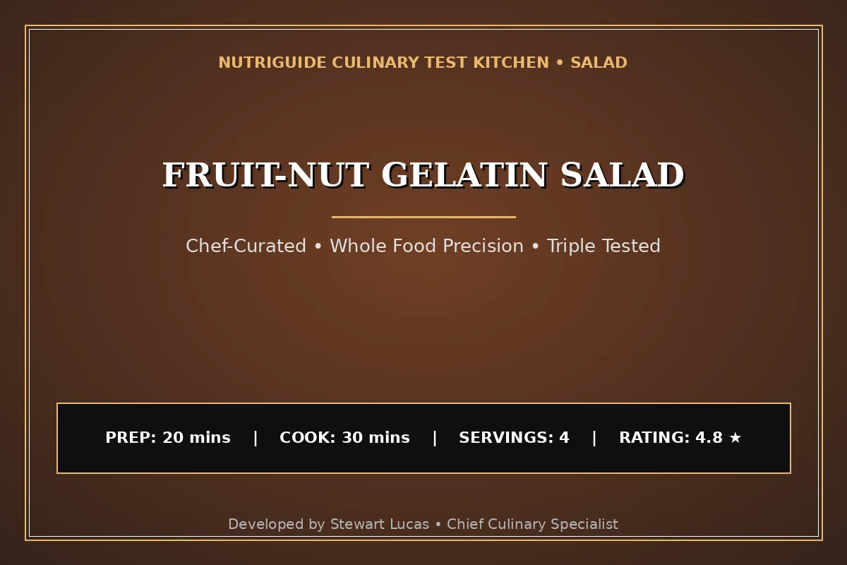 Fruit-Nut Gelatin Salad