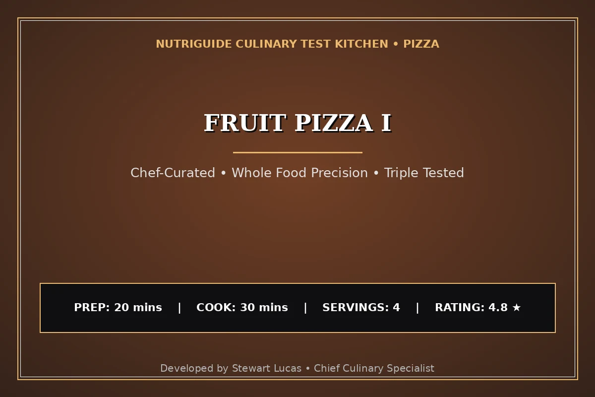 Fruit Pizza I