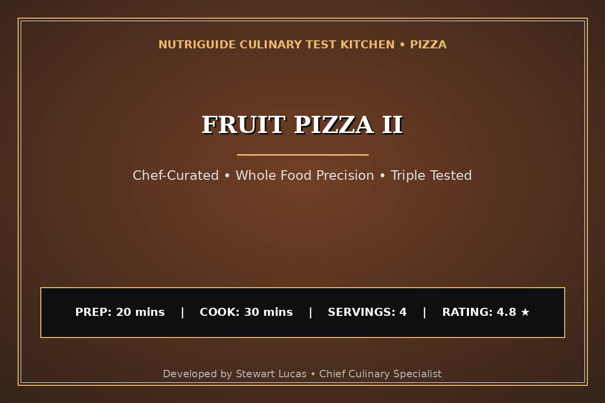 Fruit Pizza Ii
