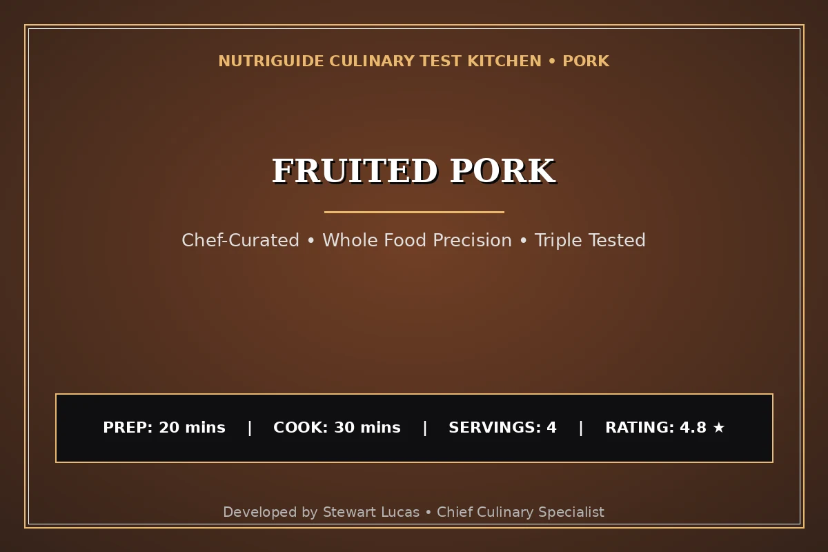 Fruited Pork