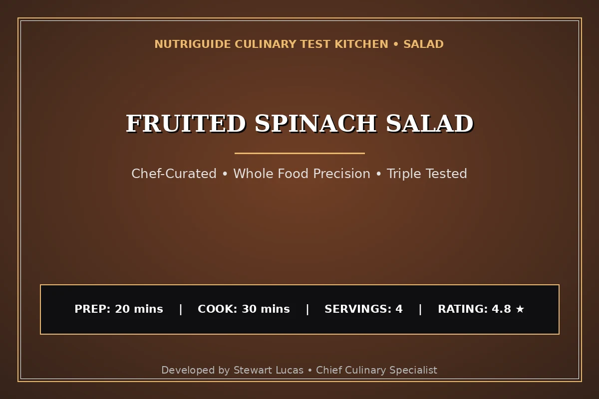 Fruited Spinach Salad