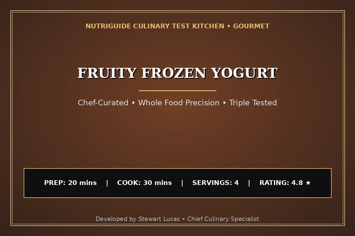 Fruity Frozen Yogurt