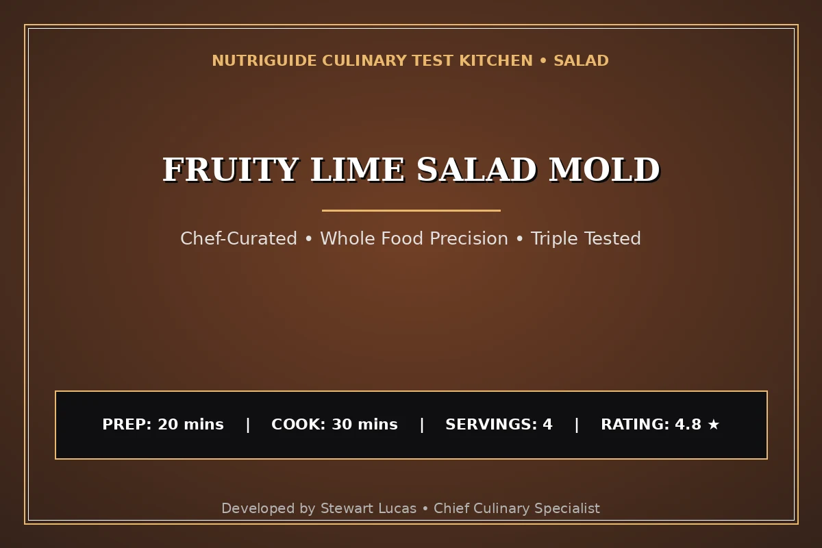 Fruity Lime Salad Mold