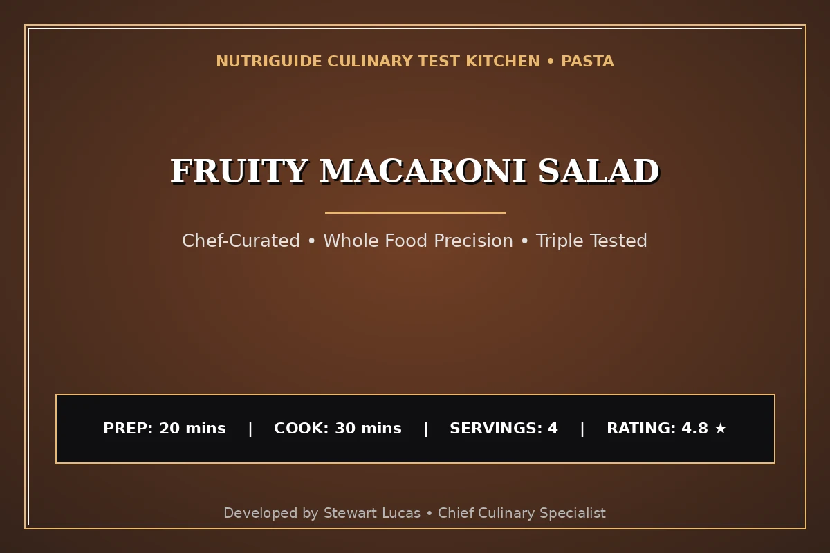 Fruity Macaroni Salad