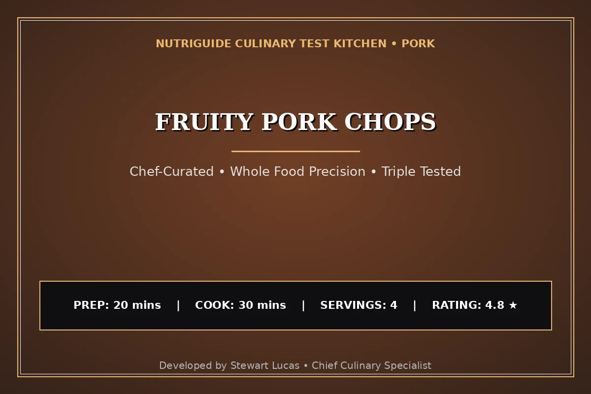 Fruity Pork Chops