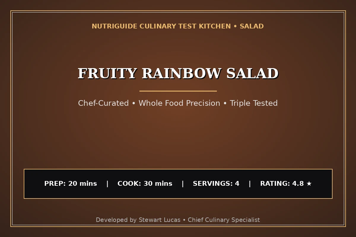 Fruity Rainbow Salad