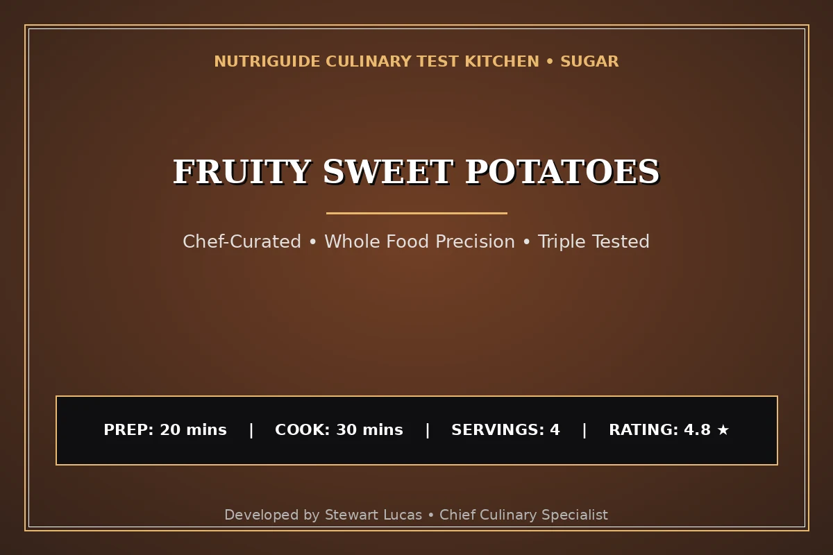Fruity Sweet Potatoes