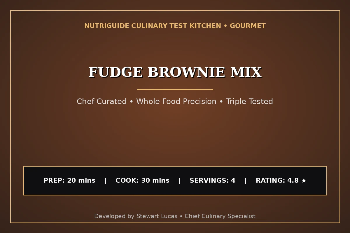 Fudge Brownie Mix