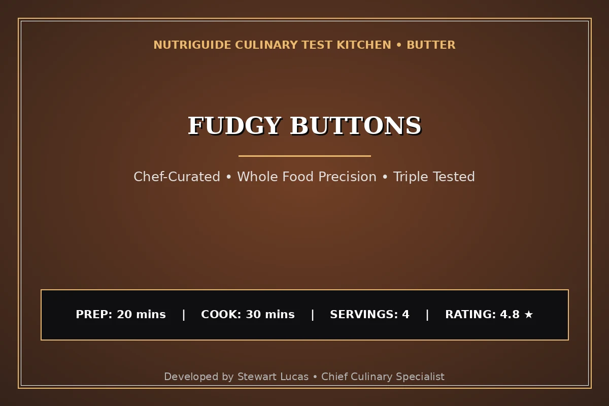 Fudgy Buttons