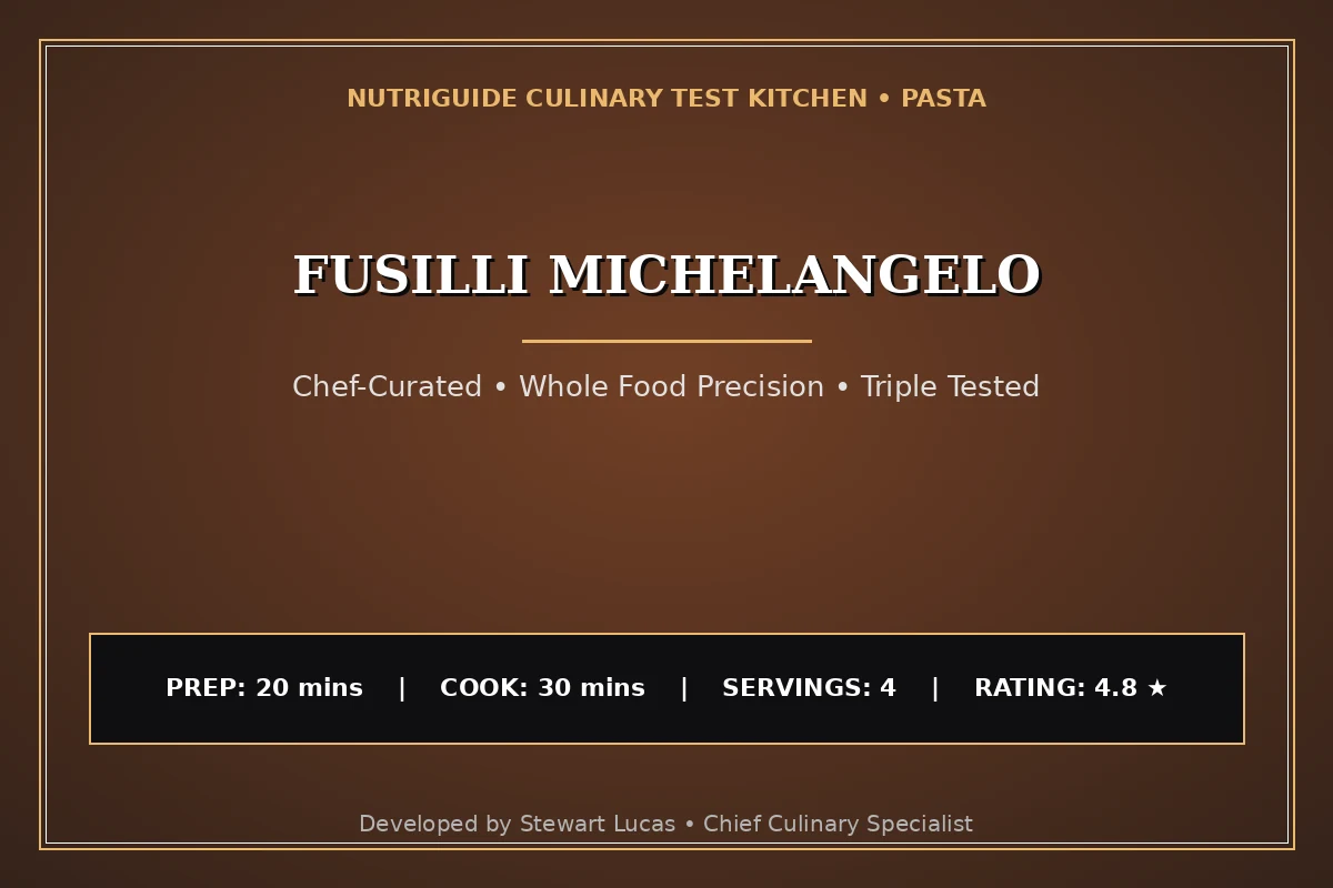 Fusilli Michelangelo