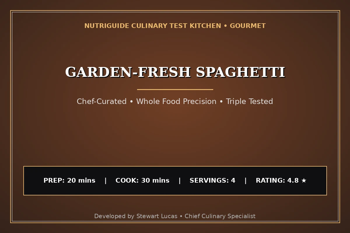 Garden-Fresh Spaghetti