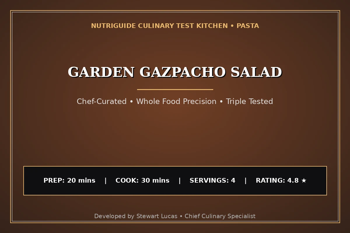 Garden Gazpacho Salad
