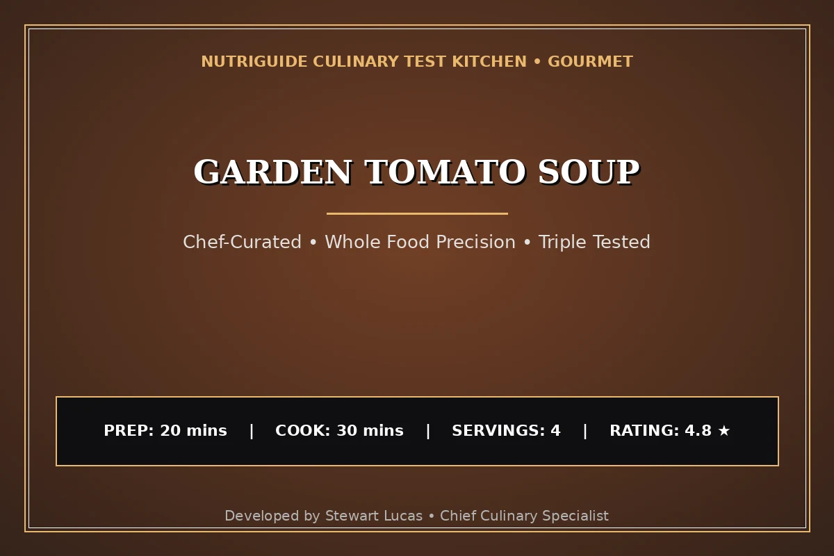 Garden Tomato Soup