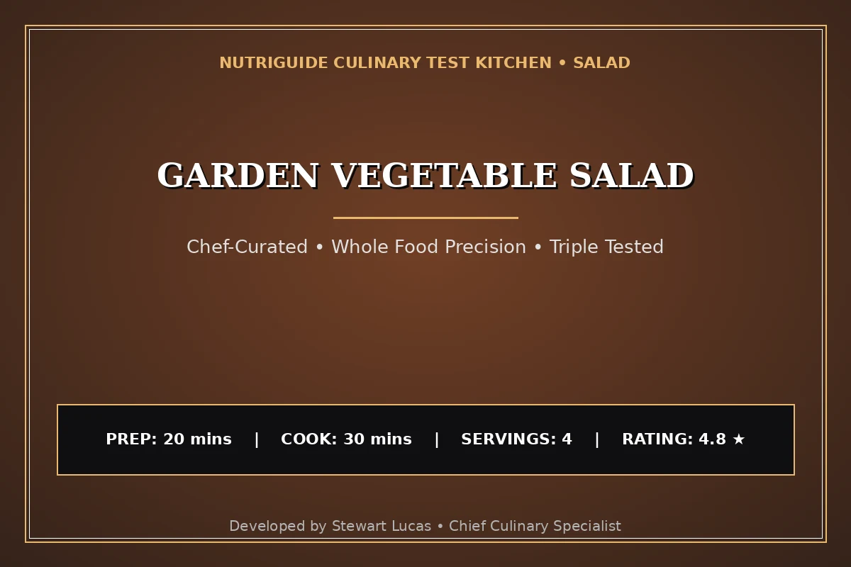 Garden Vegetable Salad