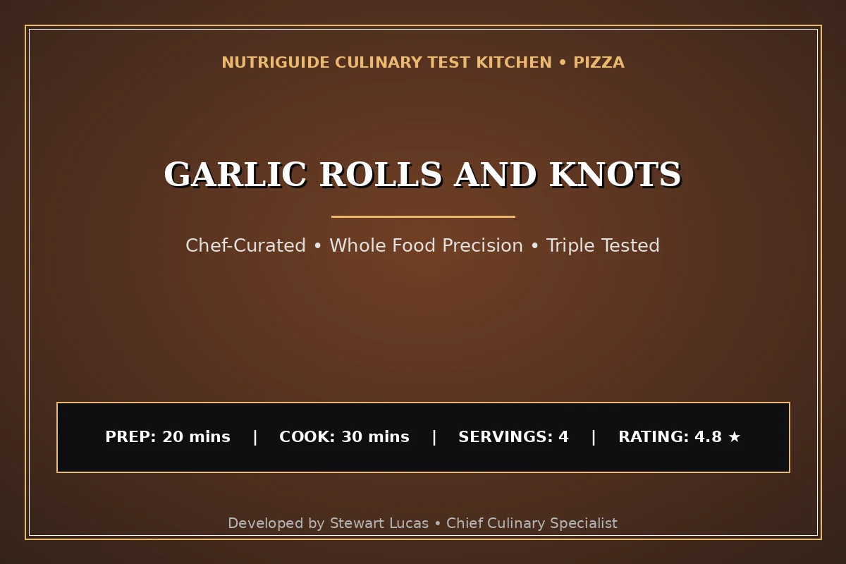 Garlic Rolls And Knots