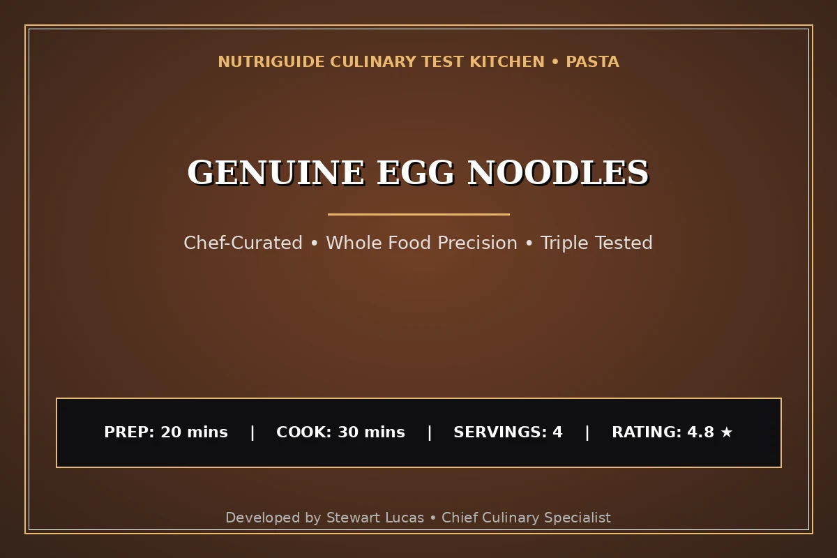 Genuine Egg Noodles