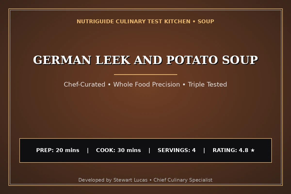 German Leek And Potato Soup