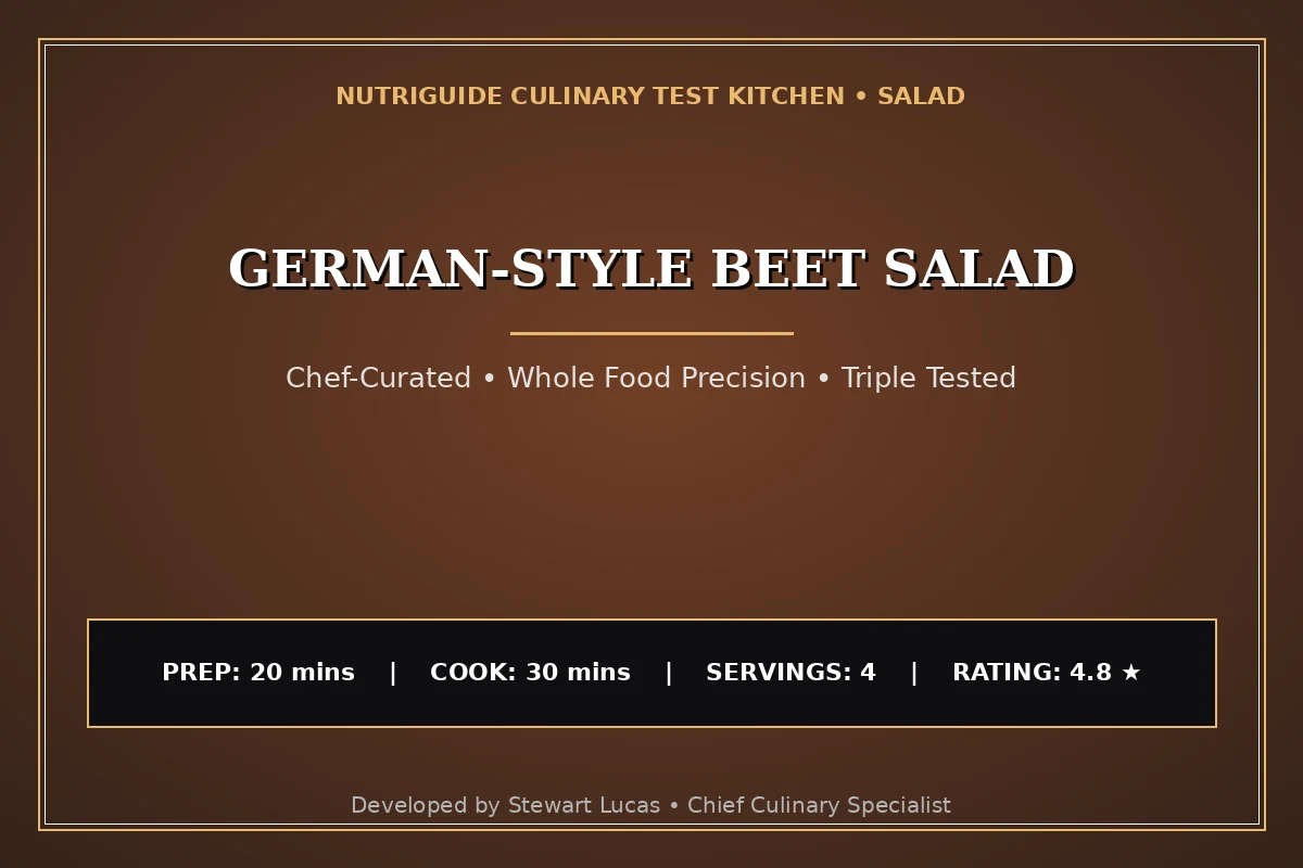German-Style Beet Salad