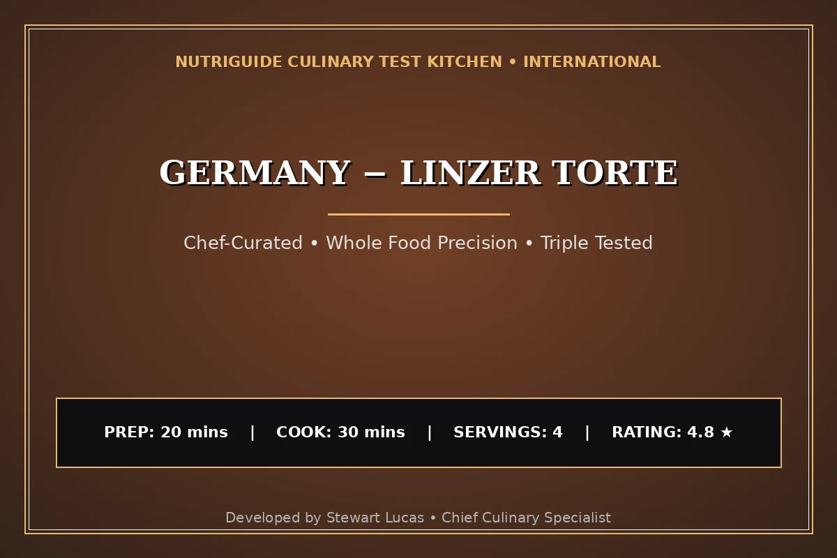 Germany − Linzer Torte