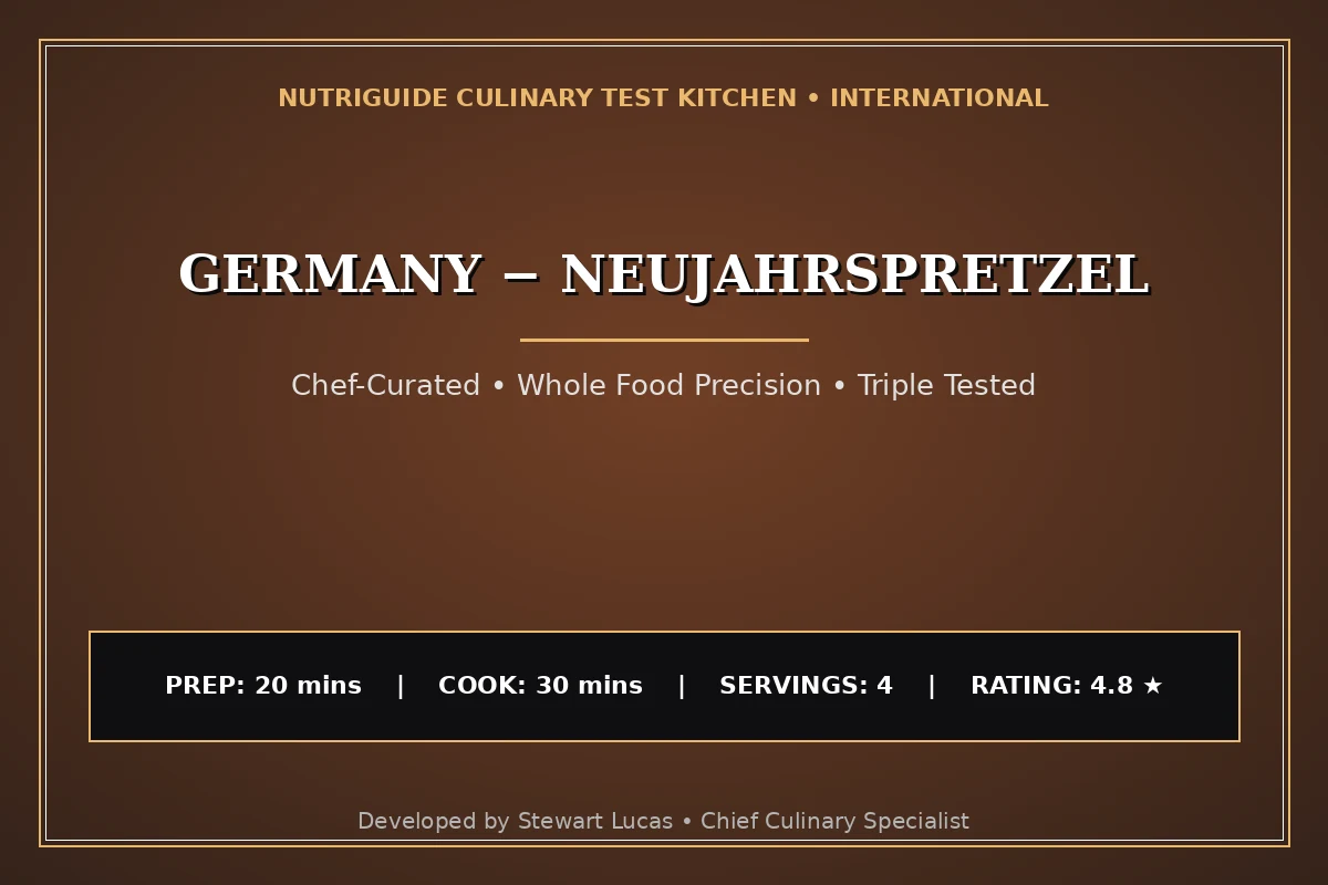 Germany − Neujahrspretzel