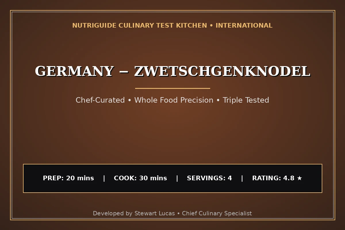 Germany − Zwetschgenknodel