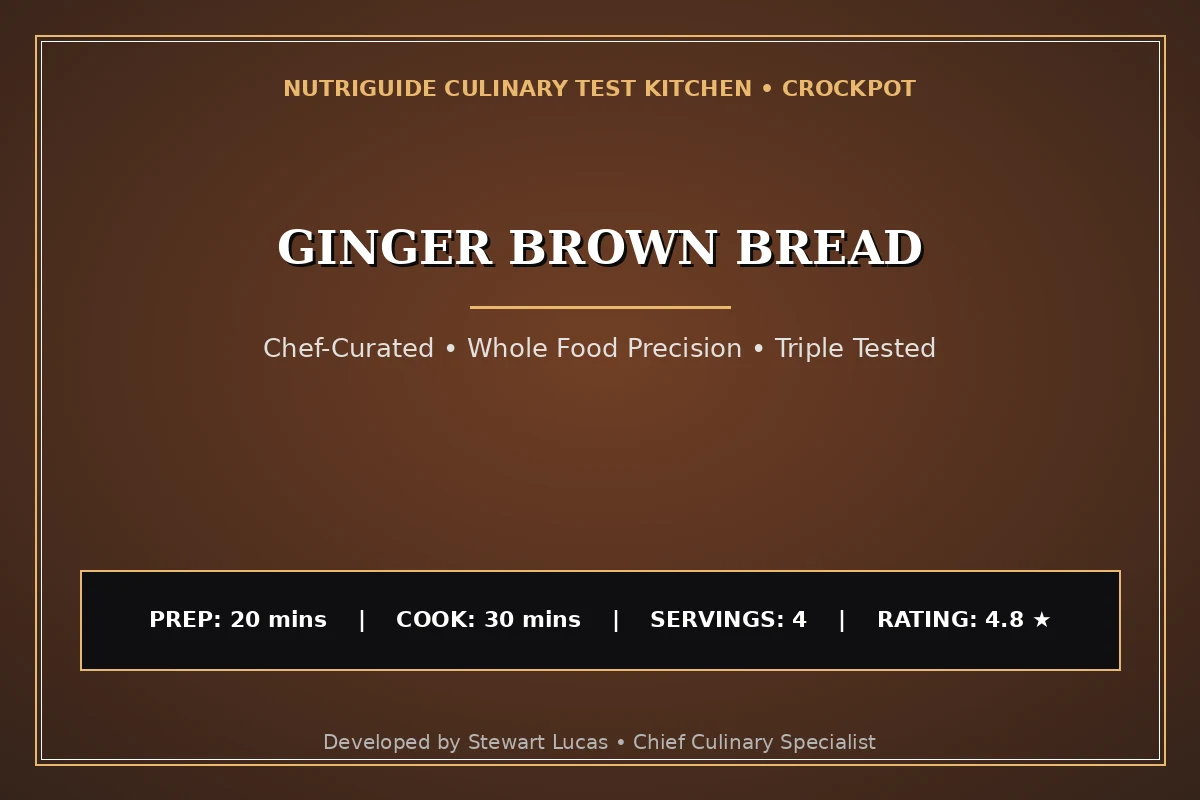 Ginger Brown Bread