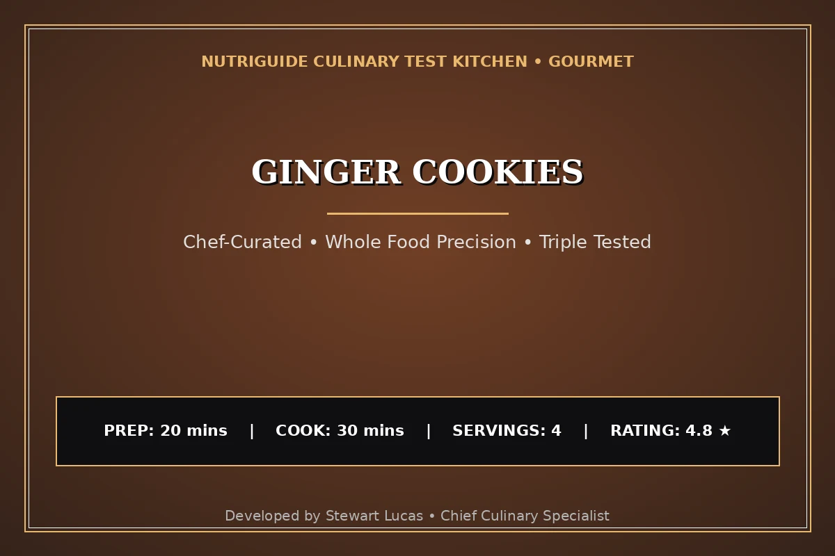 Ginger Cookies